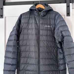 Eddie Bauer Men's Charcoal Puffer Jacket